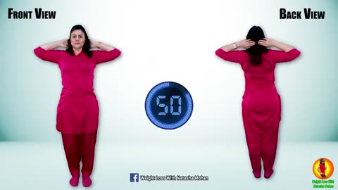 Reduce Upper Body Fat & Bra Bulge With Natasha Mohan