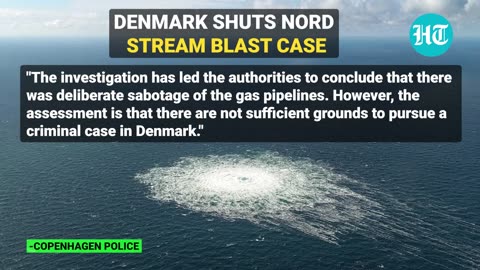 Days After Putin's Big Charge Against USA's CIA, NATO Nation Shuts Probe Into Nord Stream Blast