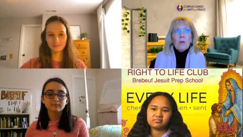 2021: 02/13—Interview with Members of the Brebeuf High School Right to Life Club