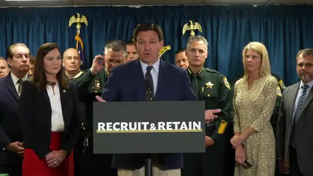 Governor DeSantis Signs Pro-Police Legislation