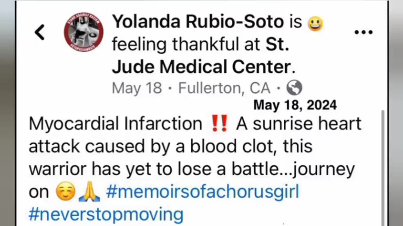 ACTRESS/DANCER REMAINS CLUELESS (AND HAPPY) AFTER MYOCARDITIS!