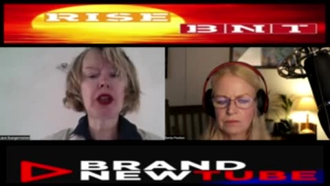 Jane Burgermeister with Sonia Poulton on BNT Rise 9.9.22