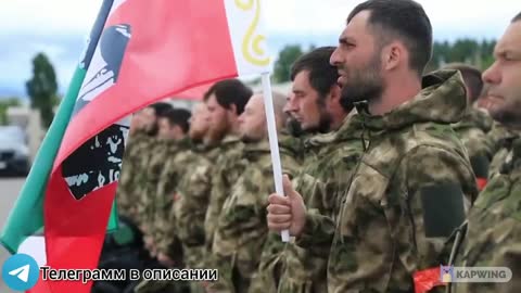 A new surge of strength of Chechen volunteers flew to the Donbass.