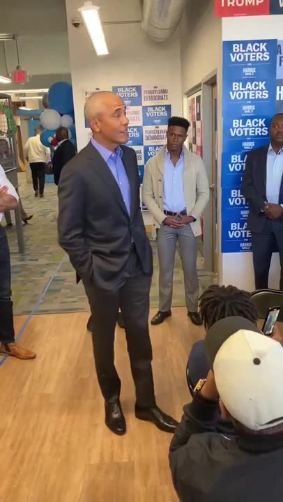 Obama Nervous as Black Voters Abandon Kamala Harris – What This Means for 2024!