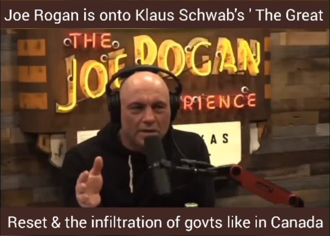 Joe is onto Klaus Schwab