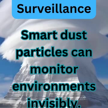 Conspiracy Theory of the day: Smart Dust Surveillance