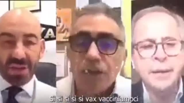 “I tre ridicoli porcellini, pro-vaccini (che vaccini non sono – diconsi, infatti, “sieri genici sperimentali” e si dovrebbero inoculare ai topi, non ad esseri umani!!!)” 🐷🐷🐷👎