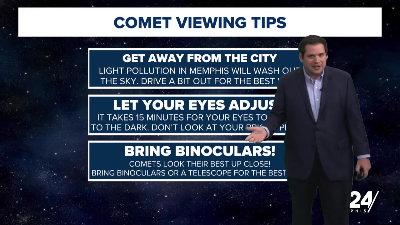 First glimpse of comet visible over San Antonio will be Friday night