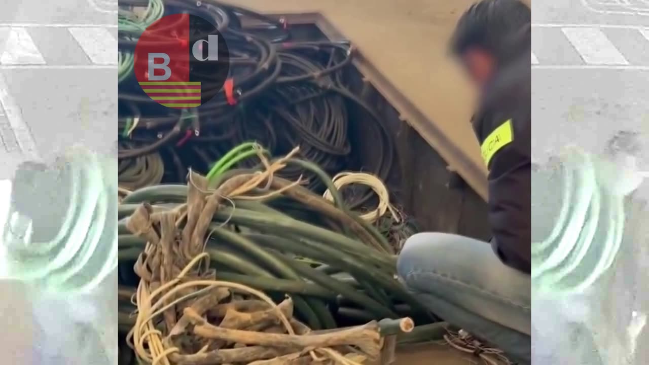 Cae otro grupo de ladrones de cobre en el Área Metropolitana de Barcelona