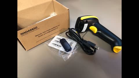 Review: NADAMOO Wireless Barcode Scanner Compatible with Bluetooth, USB 1D Bar Code Reader for...