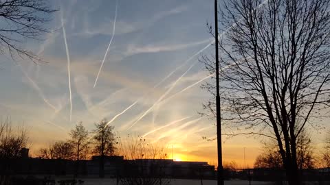 NL Chemtrails in de winter?!!