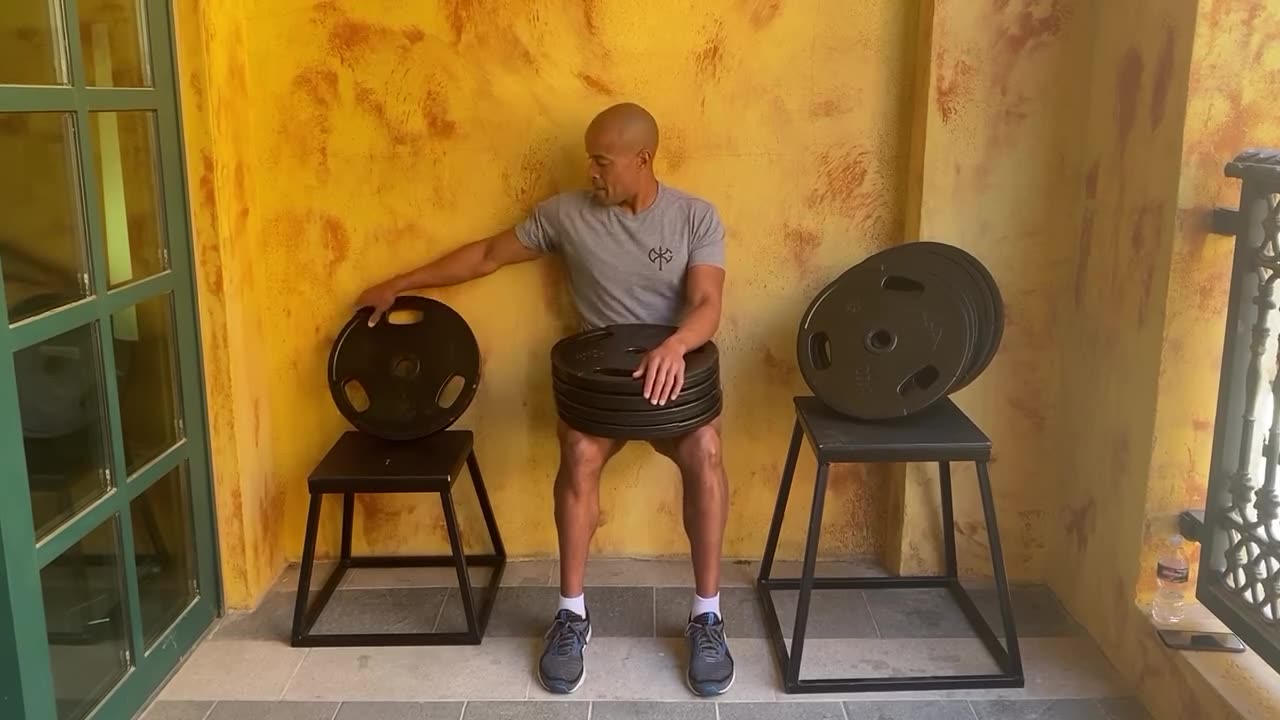 Goggins Wall Sit Challenge