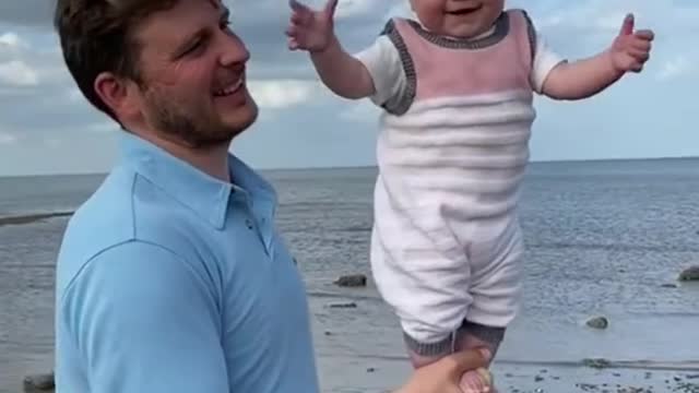 Adorable daddy baby - Funniest videos