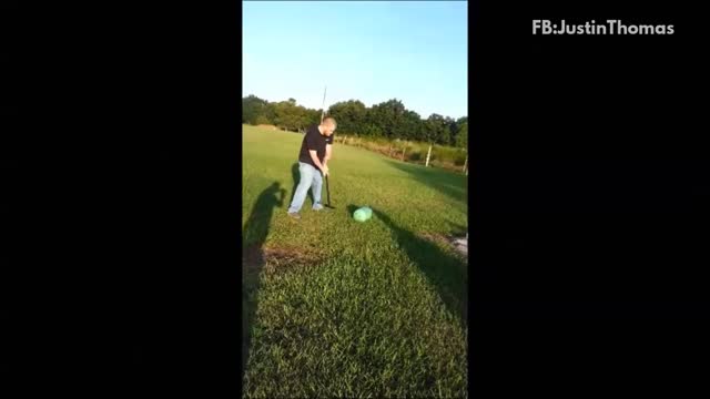 War hammer pierces tank shoots off