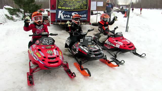 MODIFIED 120 CC POLARIS WITH POWER - SUPER FAST! | Just Snowmobiles