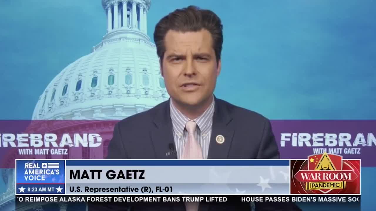 Matt Gaetz talks about Kevin McCarthy's leadership