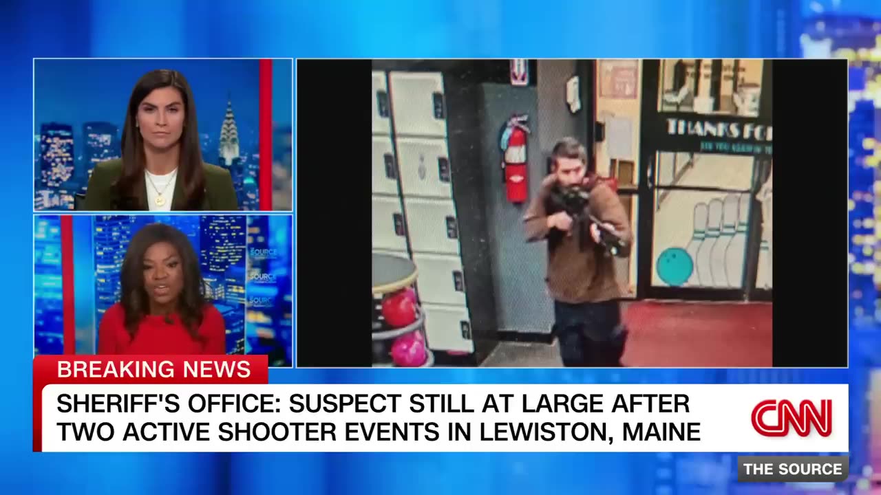 Suspect at large after multiple active shooter incidents in area of Lewiston, Maine, sheriff says