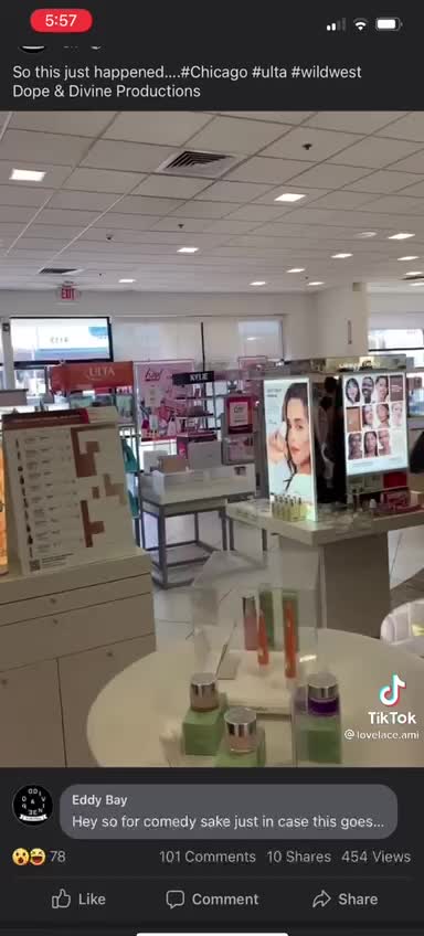 Robbery CAUGHT ON CAMERA in Chicago ULTA