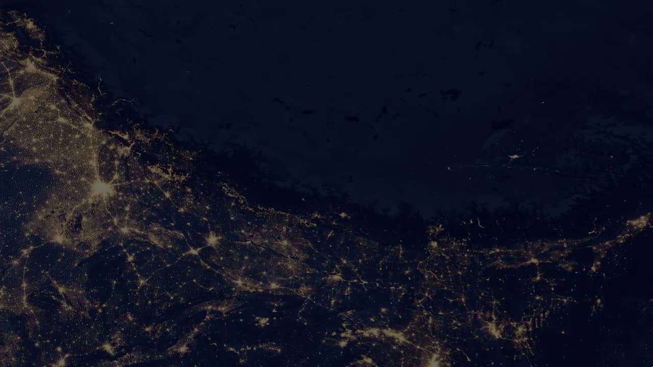 Earth at night