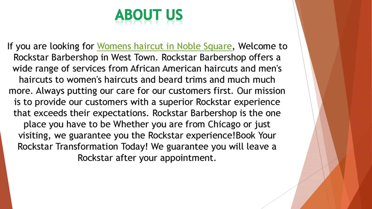 If you are looking for Womens haircut in Noble Square