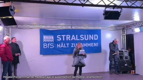 Stralsund - Redebeitrag von Maria Quintana Schmidt 19-10-2022 19-10-2022