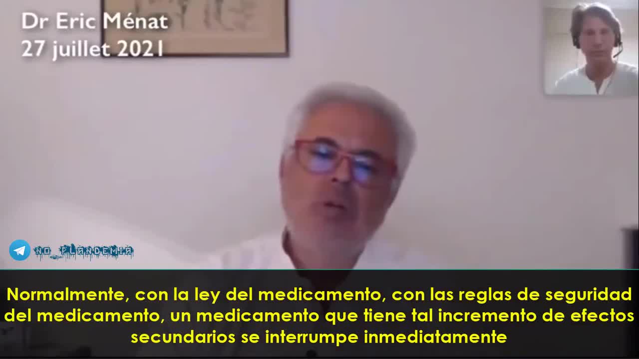 Dr. Eric Menat. Médico. Especializado en nutrición, genética e inmunología