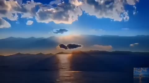 The sunset