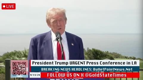 GST - Trump Makes URGENT Announcement in Los Angeles!