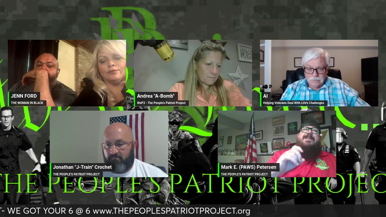 THE PEOPLES PATRIOT PROJECT -Episode 212: “Things Change When We Work Together” 04 August WGY6@6