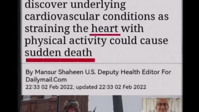 It Seems Like Everything Is Causing Heart Attacks In 2022, Except For The Experimental Jabs 🫠