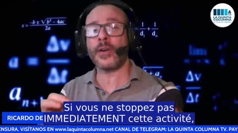 LA QUINTA COLUMNA - AVERTISSEMENT AUX AUTORITES SANITAIRES VERSION FRANÇAISE