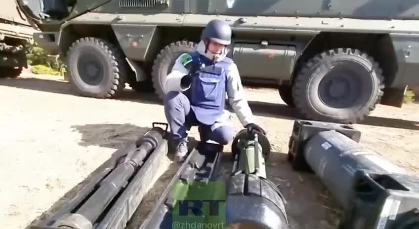 Another captured ATGMs and RPGs taken by the Russian military in the Kiev direction.