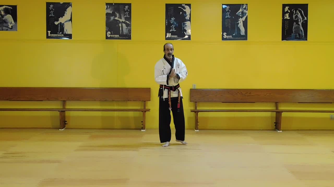 Little Samurang Yellow Belt Blue Tip