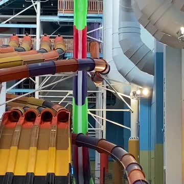 Awesome Slide at Kalahari Waterpark