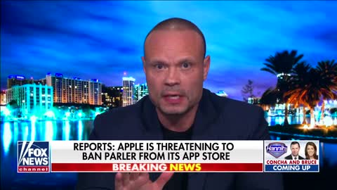 Dan Bongino rages against Apple, Google over talks of Parler ban