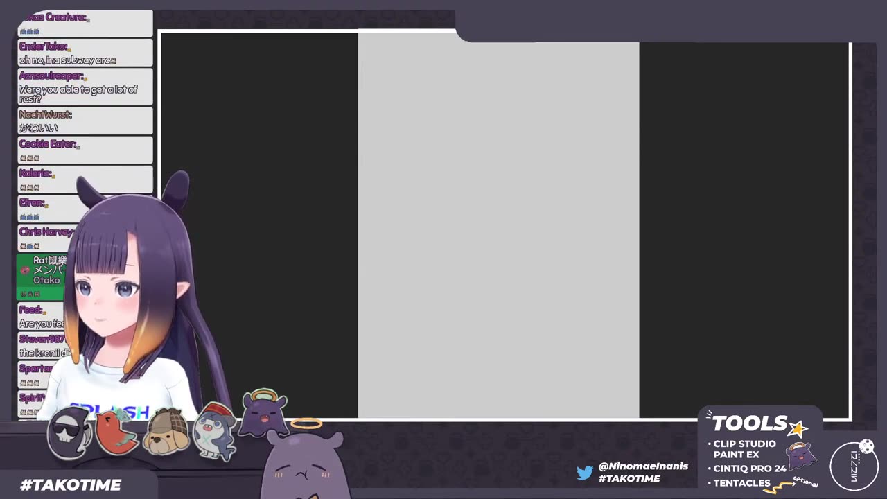 【Ninomae Ina'nis】Subway breakfast