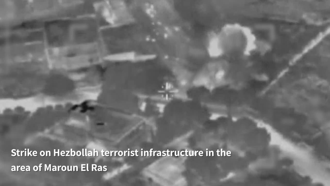 IDF: Overnight, the IDF struck approximately 10 Hezbollah terror targets in