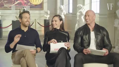 Ryan Reynolds, Gal Gadot & Dwayne Johnson Test How Well They Know Each Other | Vanity Fair Game Show