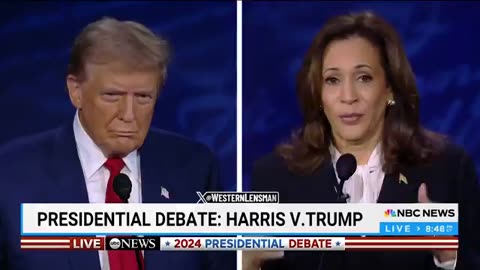 example of ABC debate moderators' direct actions/inactions to affect’