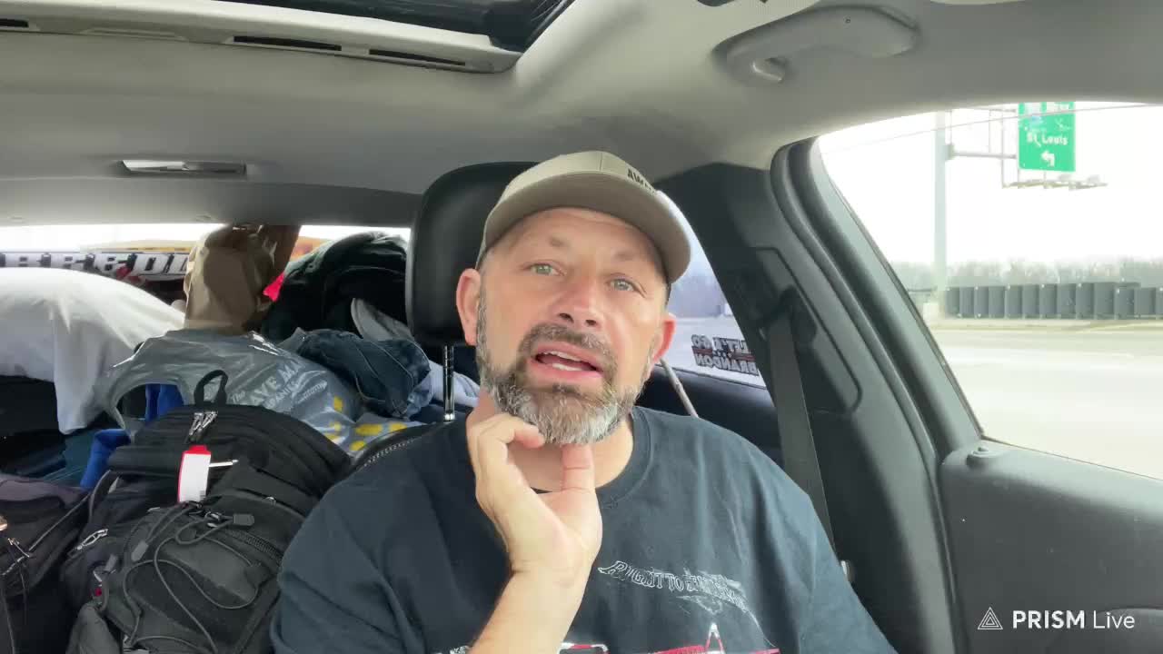 Live - Day 9 of The Peoples Convoy - Heading to Ohio #truckers