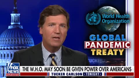 Tucker talks about Biden’s big plans to sign the W.H.O. treaty which would...