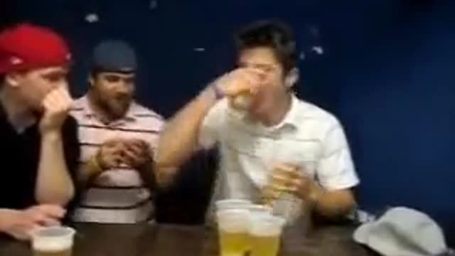 6 beers in 10 seconds!