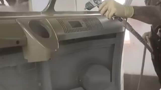 Pickup truck spray paint maintenance