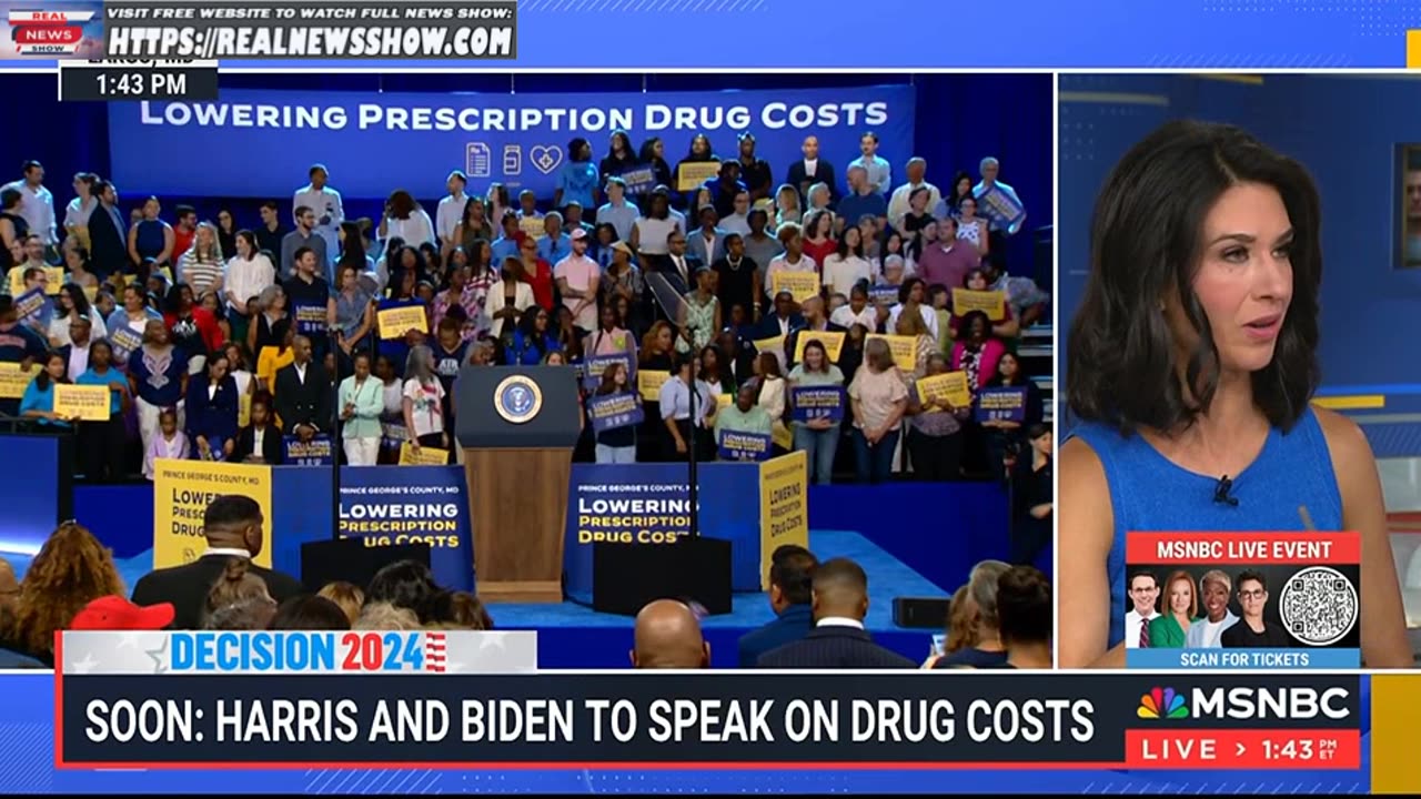 Chris Jansing Reports 1PM - 8/15/2024