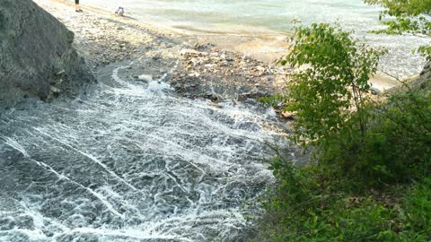 Creek Waterfall, With Amazing Story