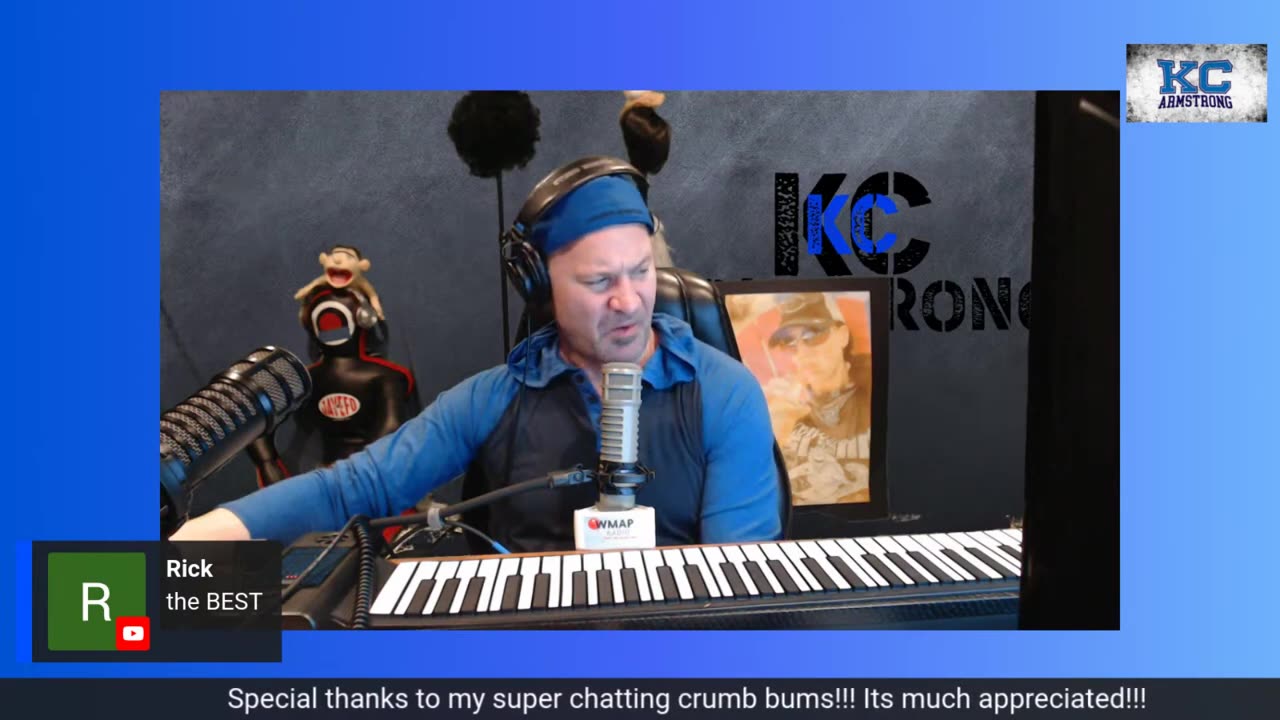 this will be my best show full of crumb creep cowards