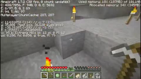 Voltair42 Minecraft 12 : Working on the Mine