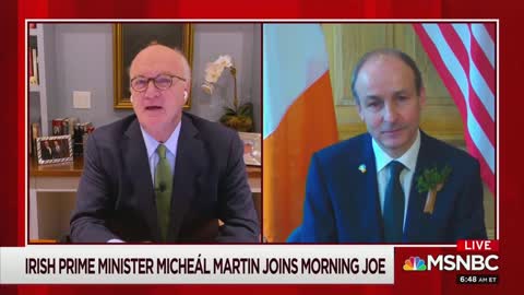 Ireland's Prime Minister Compliments Joe Biden