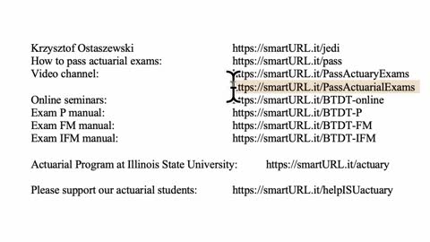 Exam ALTAM exercise for May 10, 2022