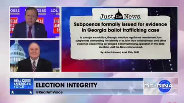 John Solomon: Georgia Bombshell Subpoenas Formally Issued in Major Ballot Trafficking Case